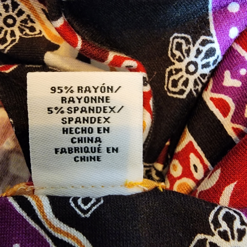 Ruby Rd. Print Blouse - Picture 7 of 8